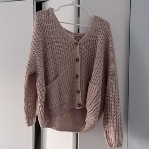 Pink Cardigan